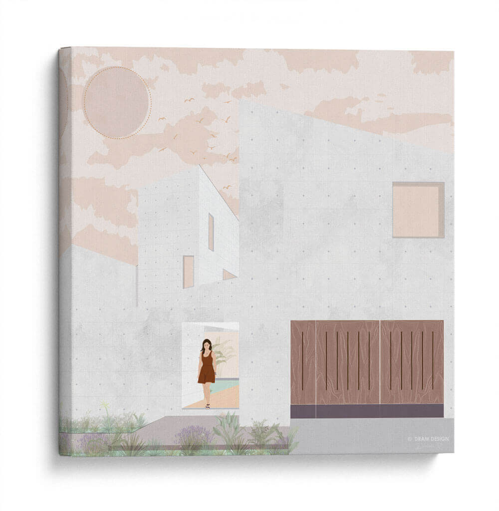 Casa CAP - DRAM | Cuadro decorativo de Canvas Lab
