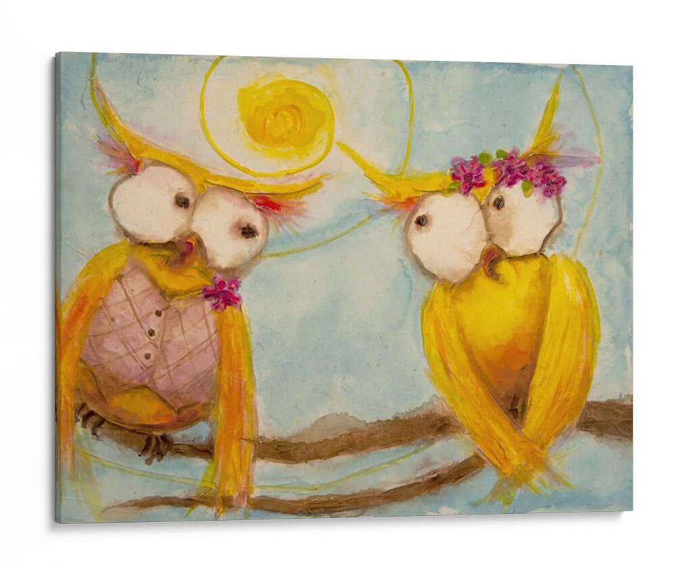Rama De Hoos Para Dos - Marabeth Quin | Cuadro decorativo de Canvas Lab