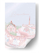 Parque Güell - DRAM | Cuadro decorativo de Canvas Lab