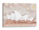 Ópera de Sydney en rosa - DRAM | Cuadro decorativo de Canvas Lab