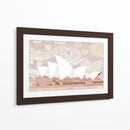 Ópera de Sydney en rosa - DRAM | Cuadro decorativo de Canvas Lab