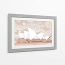 Ópera de Sydney en rosa - DRAM | Cuadro decorativo de Canvas Lab