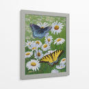 Mariposas Y Margaritas - Fred Szatkowski | Cuadro decorativo de Canvas Lab