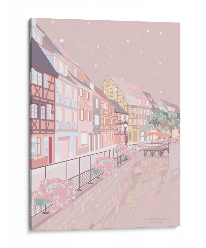 Pueblo mágico - DRAM | Cuadro decorativo de Canvas Lab