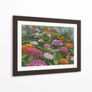 Zinnia Bouquet - Fred Szatkowski | Cuadro decorativo de Canvas Lab