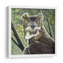 Gran Búho Cornado - Fred Szatkowski | Cuadro decorativo de Canvas Lab