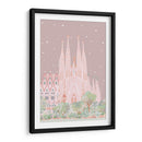 Sagrada Familia en rosa - DRAM | Cuadro decorativo de Canvas Lab