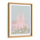 Sagrada Familia en verde - DRAM | Cuadro decorativo de Canvas Lab