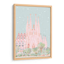 Sagrada Familia en verde - DRAM | Cuadro decorativo de Canvas Lab