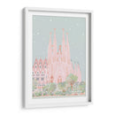 Sagrada Familia en verde - DRAM | Cuadro decorativo de Canvas Lab