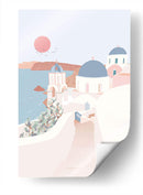 Santorini - DRAM | Cuadro decorativo de Canvas Lab