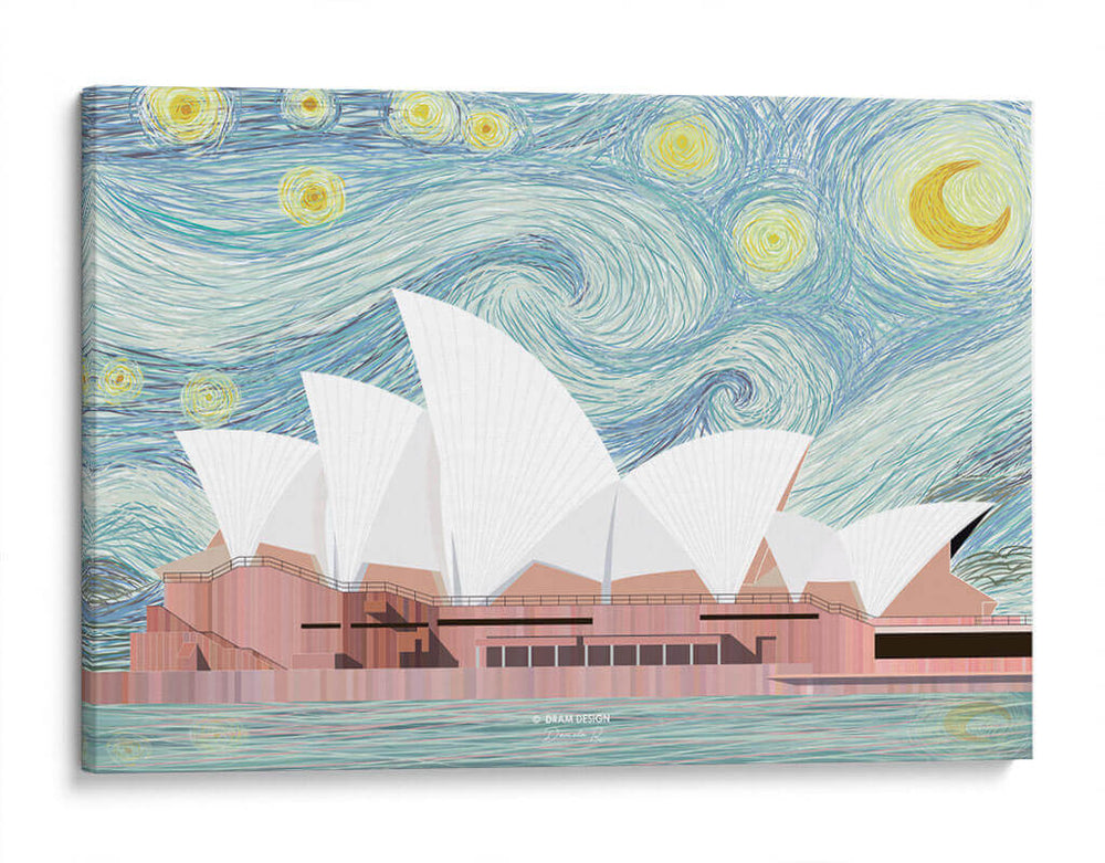 Ópera de Sydney - DRAM | Cuadro decorativo de Canvas Lab