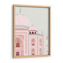 Taj Mahal en verde - DRAM | Cuadro decorativo de Canvas Lab