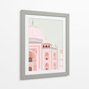 Taj Mahal en verde - DRAM | Cuadro decorativo de Canvas Lab
