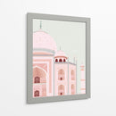 Taj Mahal en verde - DRAM | Cuadro decorativo de Canvas Lab
