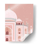 Taj Mahal en rosa - DRAM | Cuadro decorativo de Canvas Lab