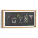 Colección De Cócteles De Pizarra G - Grace Popp | Cuadro decorativo de Canvas Lab