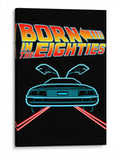 Delorean Neon - Roge I. Luis | Cuadro decorativo de Canvas Lab