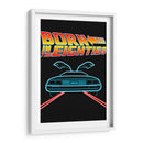 Delorean Neon - Roge I. Luis | Cuadro decorativo de Canvas Lab
