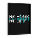 No music, no life - Roge I. Luis | Cuadro decorativo de Canvas Lab