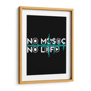 No music, no life - Roge I. Luis | Cuadro decorativo de Canvas Lab