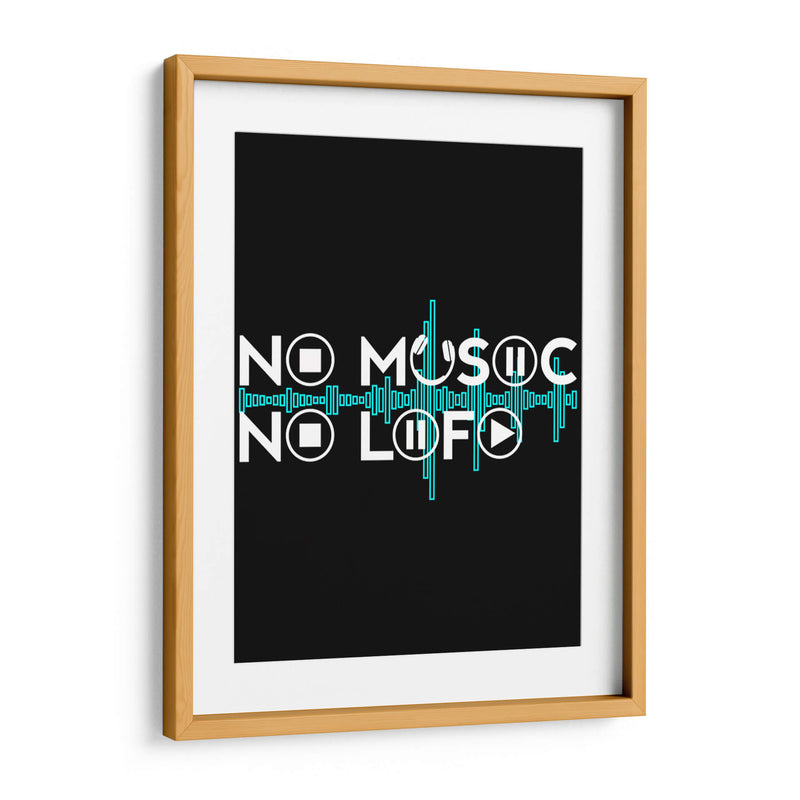 No music, no life - Roge I. Luis | Cuadro decorativo de Canvas Lab
