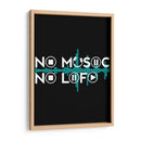 No music, no life - Roge I. Luis | Cuadro decorativo de Canvas Lab