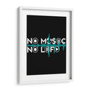 No music, no life - Roge I. Luis | Cuadro decorativo de Canvas Lab