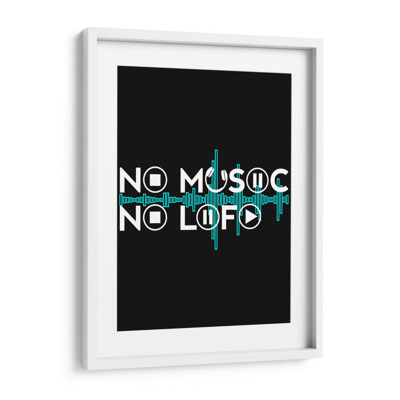 No music, no life - Roge I. Luis | Cuadro decorativo de Canvas Lab