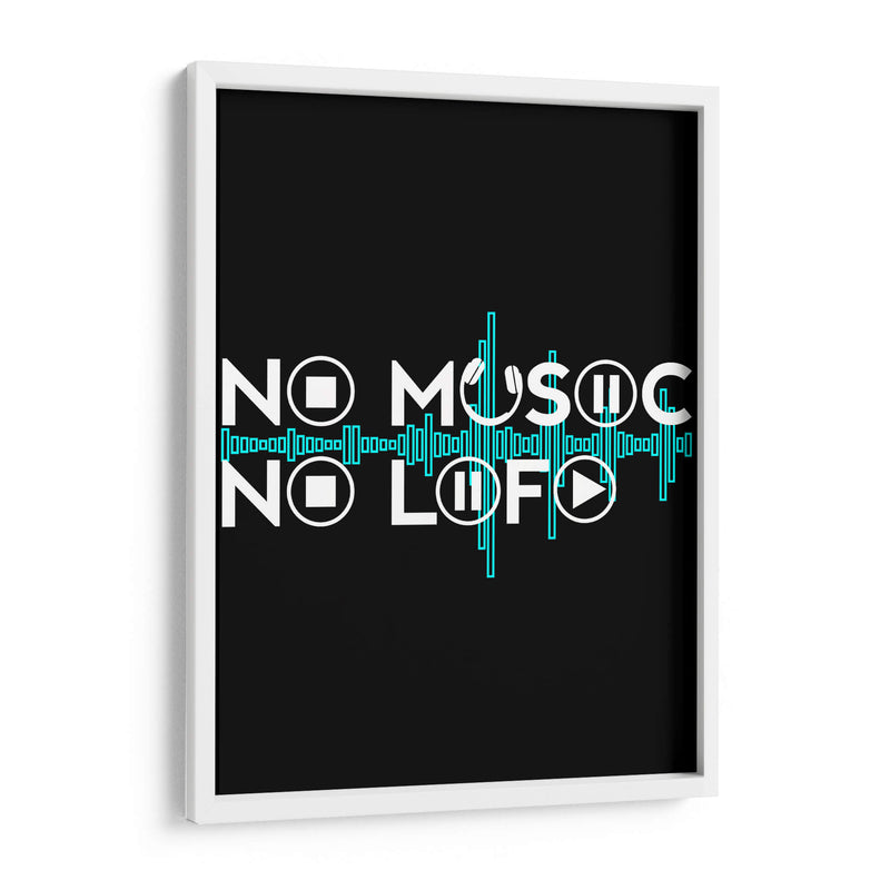 No music, no life - Roge I. Luis | Cuadro decorativo de Canvas Lab