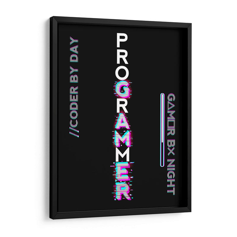 Programador y Gamer - Roge I. Luis | Cuadro decorativo de Canvas Lab