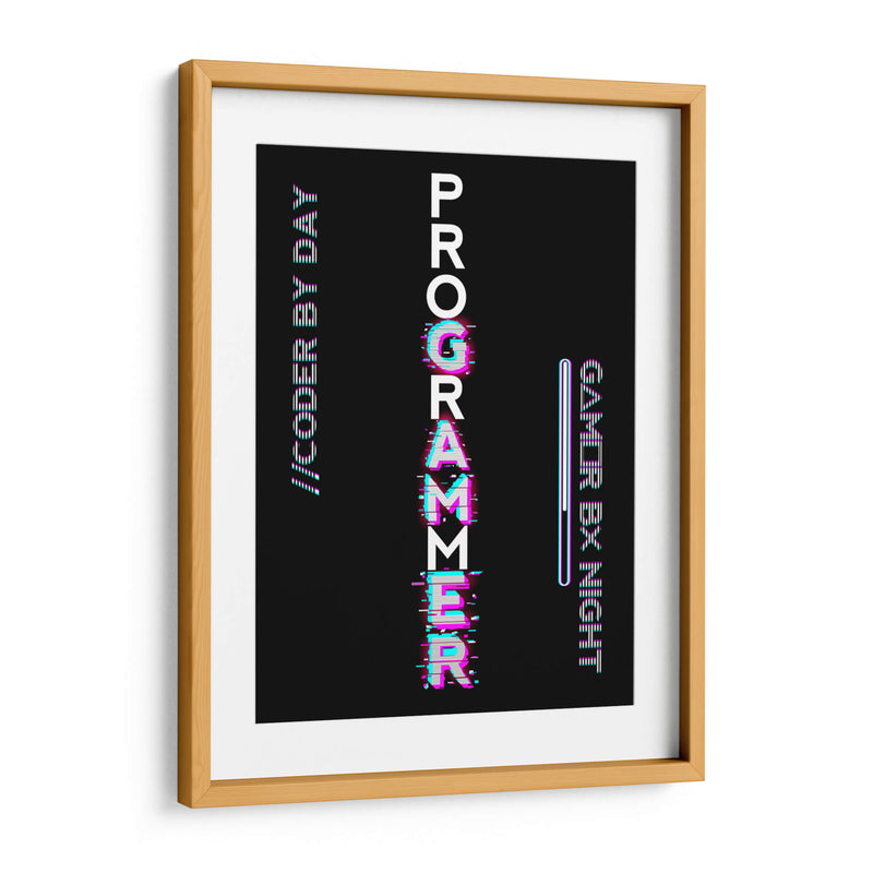 Programador y Gamer - Roge I. Luis | Cuadro decorativo de Canvas Lab