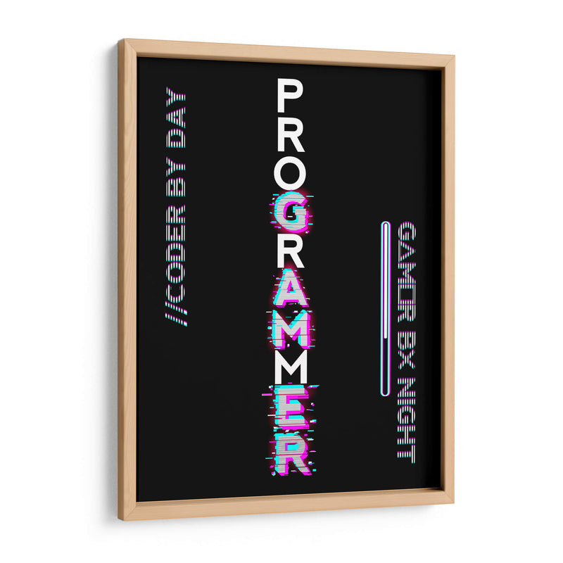 Programador y Gamer - Roge I. Luis | Cuadro decorativo de Canvas Lab