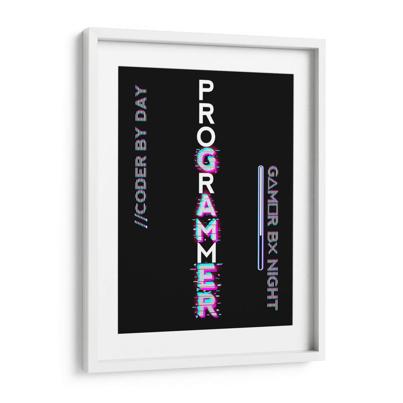 Programador y Gamer - Roge I. Luis | Cuadro decorativo de Canvas Lab