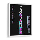 Programador y Gamer - Roge I. Luis | Cuadro decorativo de Canvas Lab