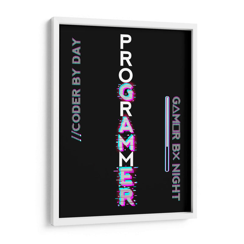 Programador y Gamer - Roge I. Luis | Cuadro decorativo de Canvas Lab