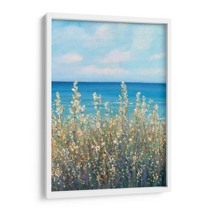 Flores En La Costa I - Tim OToole | Cuadro decorativo de Canvas Lab