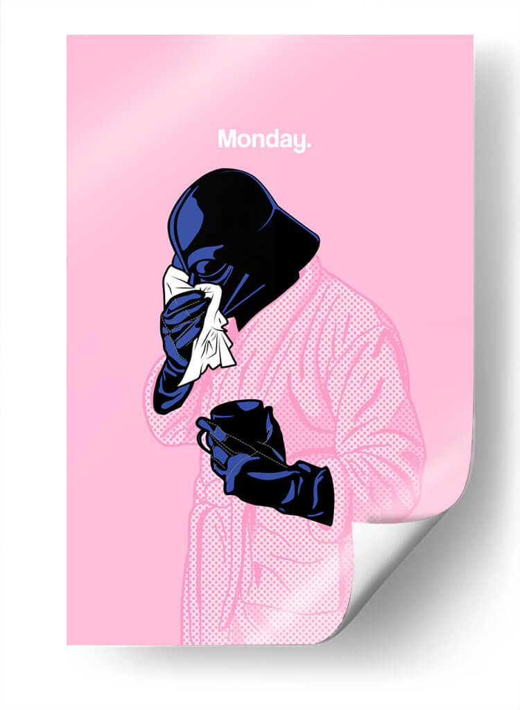 Vader monday - David Aste | Cuadro decorativo de Canvas Lab