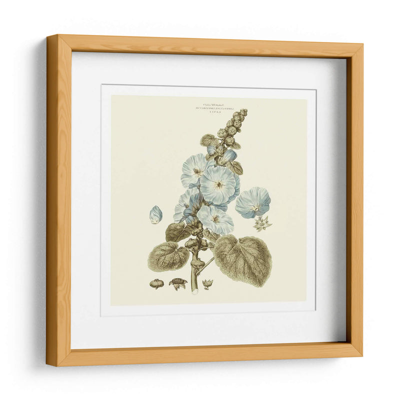 Custom Bashful Blue Florals Iv - John Miller | Cuadro decorativo de Canvas Lab