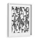 Familia Pingüino I - Charles Swinford | Cuadro decorativo de Canvas Lab