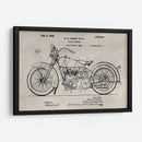 Patente - Motocicleta - Alicia Ludwig | Cuadro decorativo de Canvas Lab