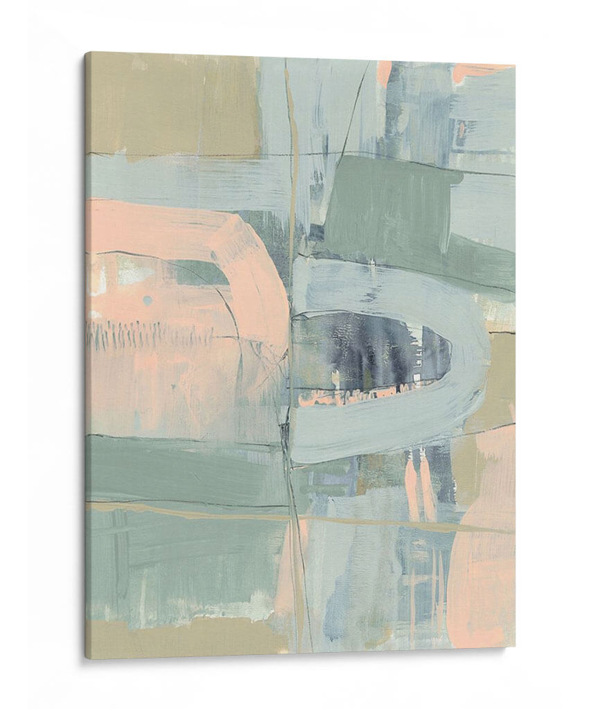 Bloque De Color Pastels I - Jennifer Goldberger | Cuadro decorativo de Canvas Lab