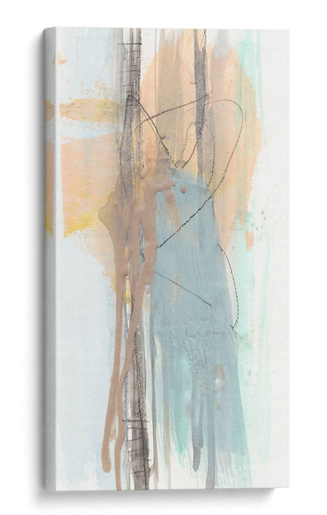 Pastel Splash Ii - Jennifer Goldberger | Cuadro decorativo de Canvas Lab