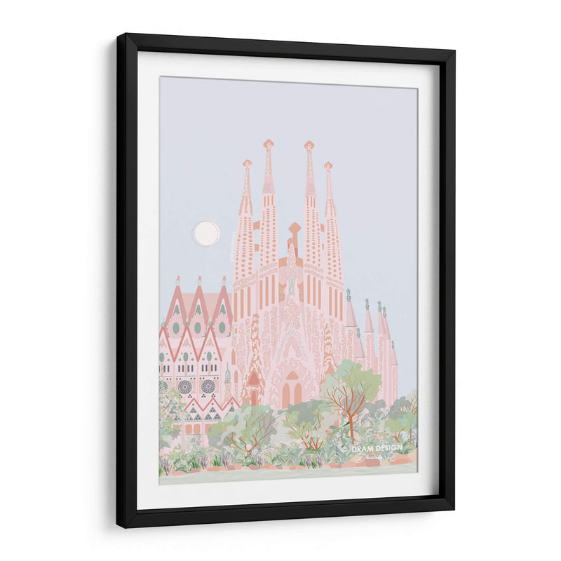 Sagrada Familia - DRAM | Cuadro decorativo de Canvas Lab