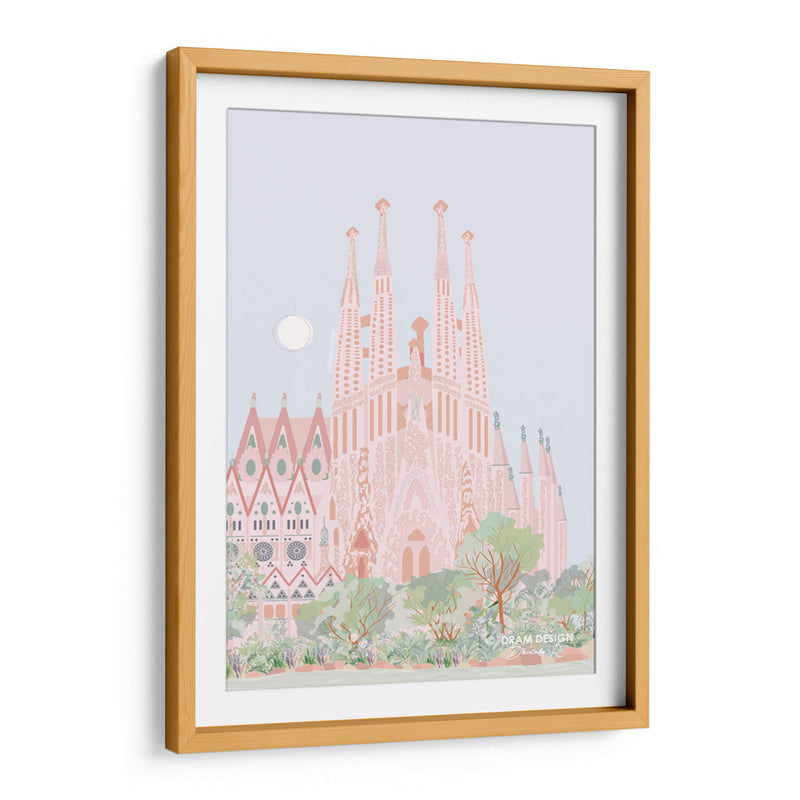 Sagrada Familia - DRAM | Cuadro decorativo de Canvas Lab