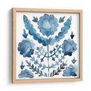 Adorno De Índigo I - Chariklia Zarris | Cuadro decorativo de Canvas Lab