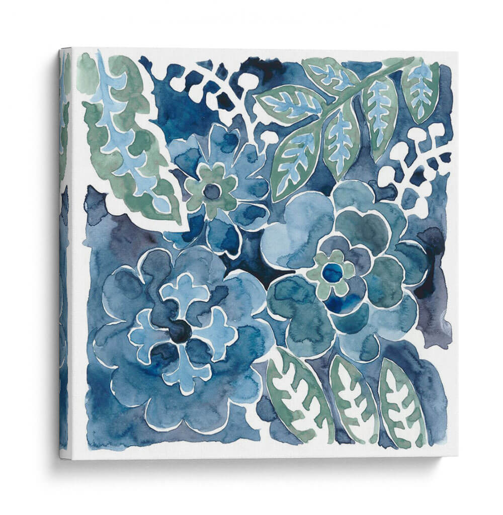 Adorno De Indigo Iv - Chariklia Zarris | Cuadro decorativo de Canvas Lab