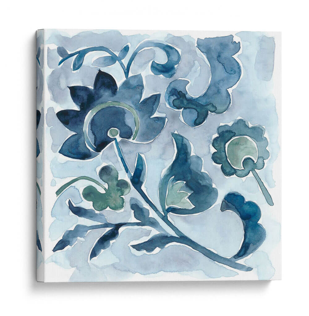 Adorno De Índigo Vi - Chariklia Zarris | Cuadro decorativo de Canvas Lab