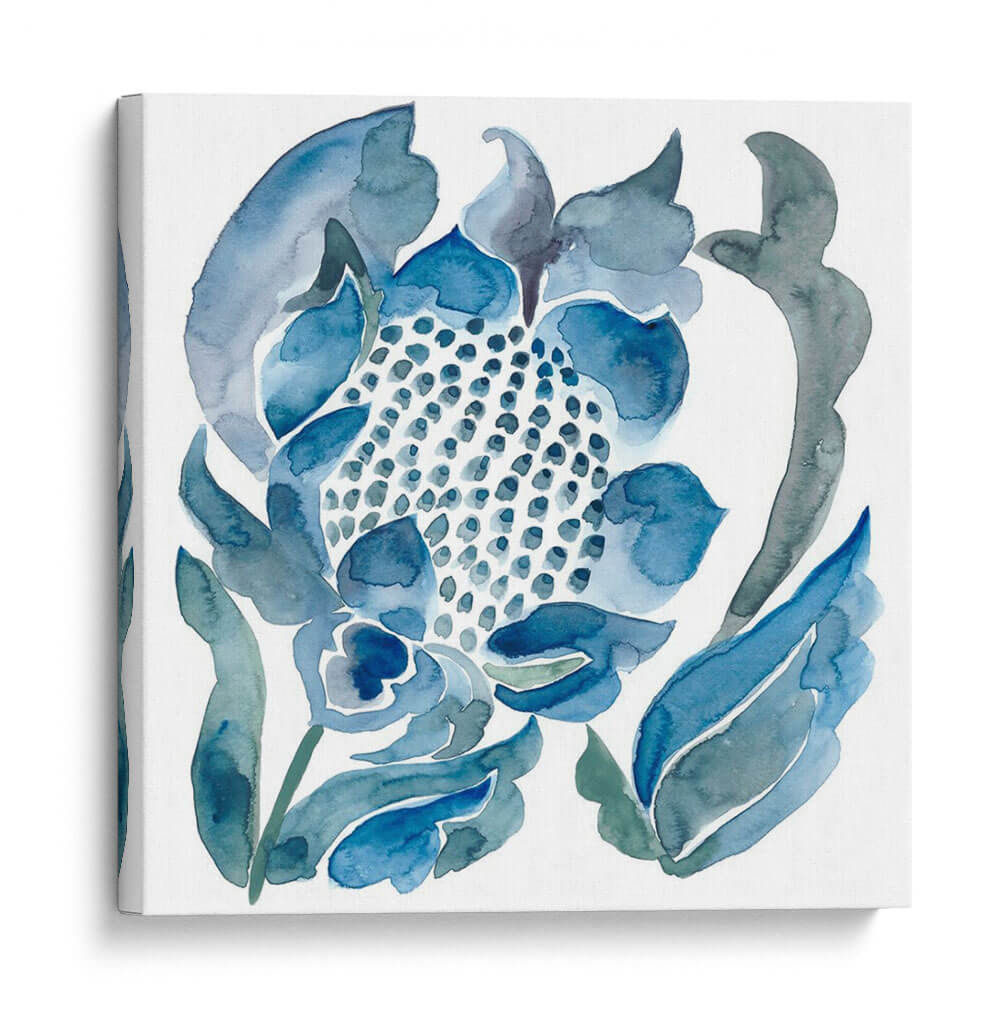 Adorno De Índigo Vii - Chariklia Zarris | Cuadro decorativo de Canvas Lab