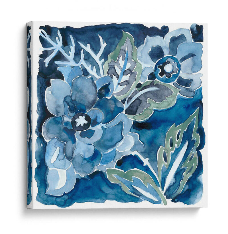 Ornamento De Índigo Ix - Chariklia Zarris | Cuadro decorativo de Canvas Lab